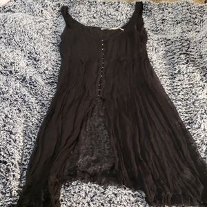 Kimichi Blue urban outfitters sheer black tank
